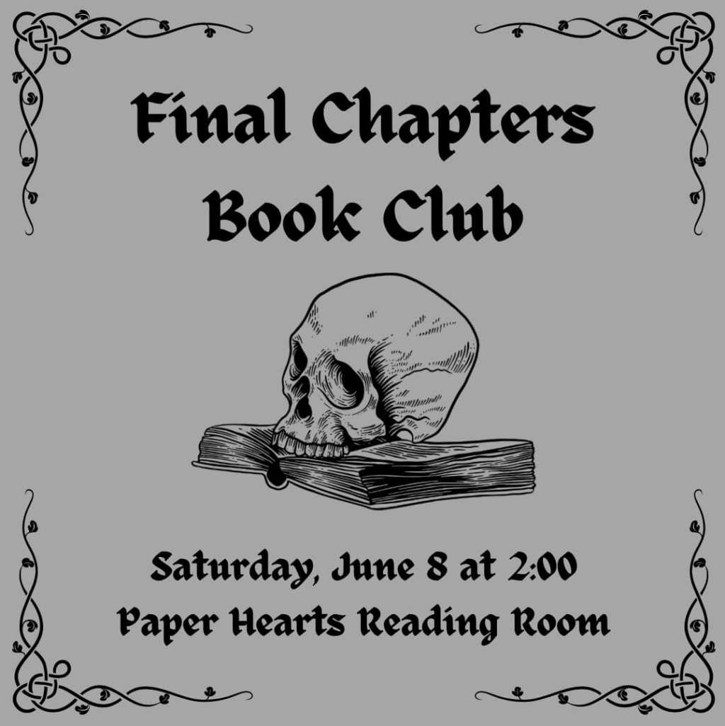 Final Chapters Book Club (It’s Happening!)